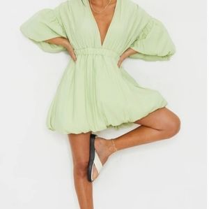 PLT Pistachio Dress